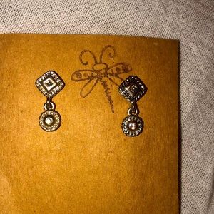 Tiered Silver Earrings💕